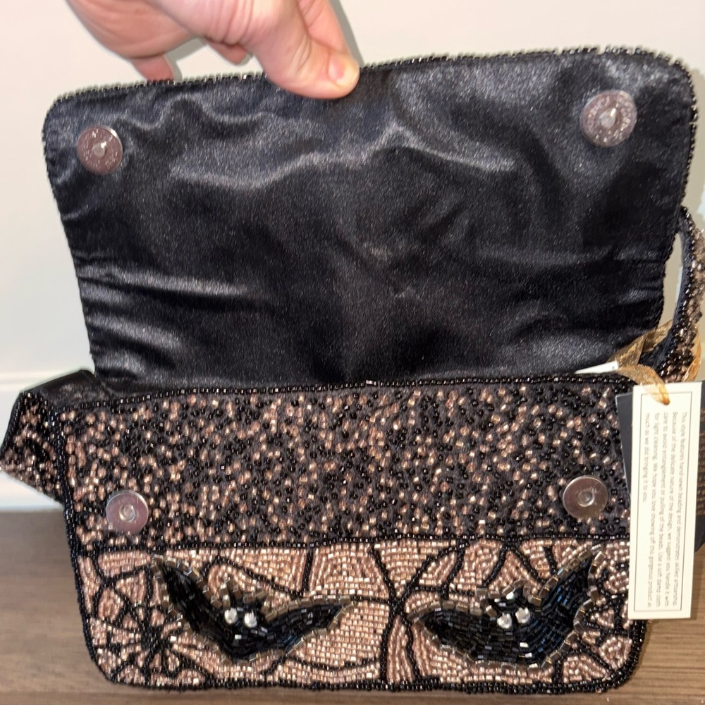 NWT Viral Halloween beaded bat bag - Picture 3 of 7